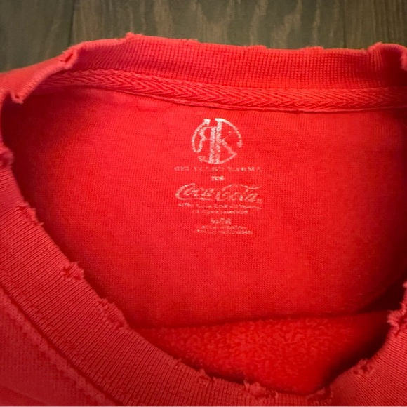Coca Cola distressing crewneck - Picture 4 of 5